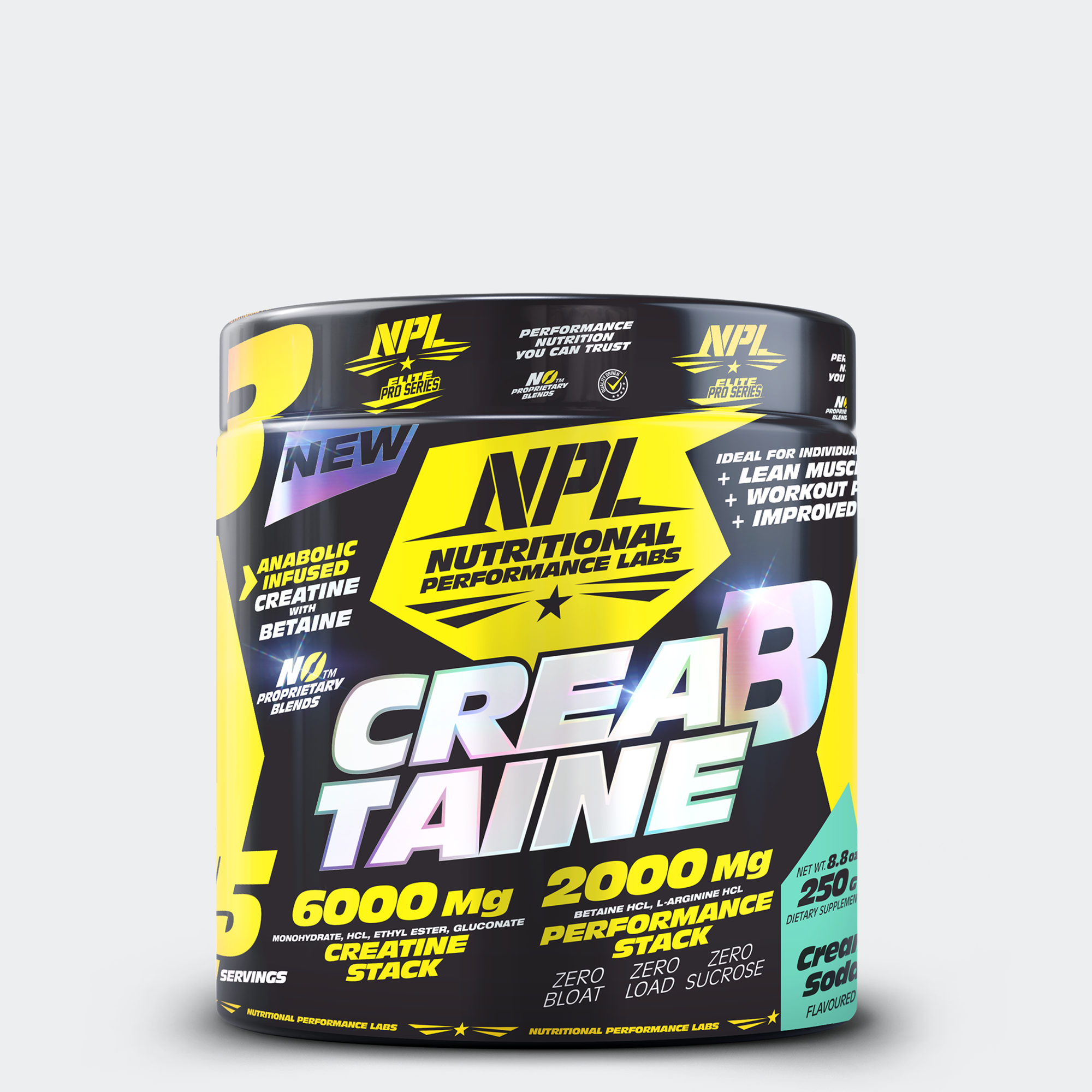 NPL CREA-B-TAINE: Unleash Strength and Lean Muscle Support
