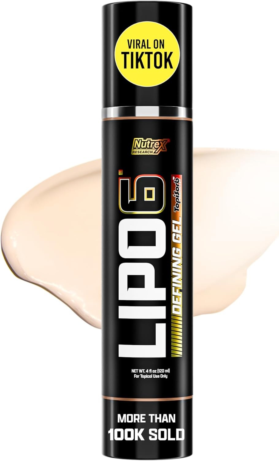 Nutrex research Lipo 6 Defining Gel with Topisorb Fast-Acting Technology, 0.2kg
