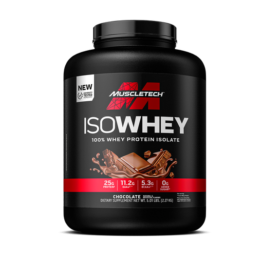 Muscletech Isowhey, Chocolate, 5 LB Body Armor