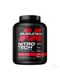 Muscletech NitroTech Whey Protein- 30gm Protein, 3gm Creatine & 6.6gm BCAAs, Milk Chocolate Flavor, 4.00 lbs