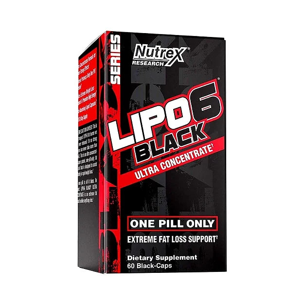 Nutrex Lipo 6 Black Ultra Concentrate Fat Loss