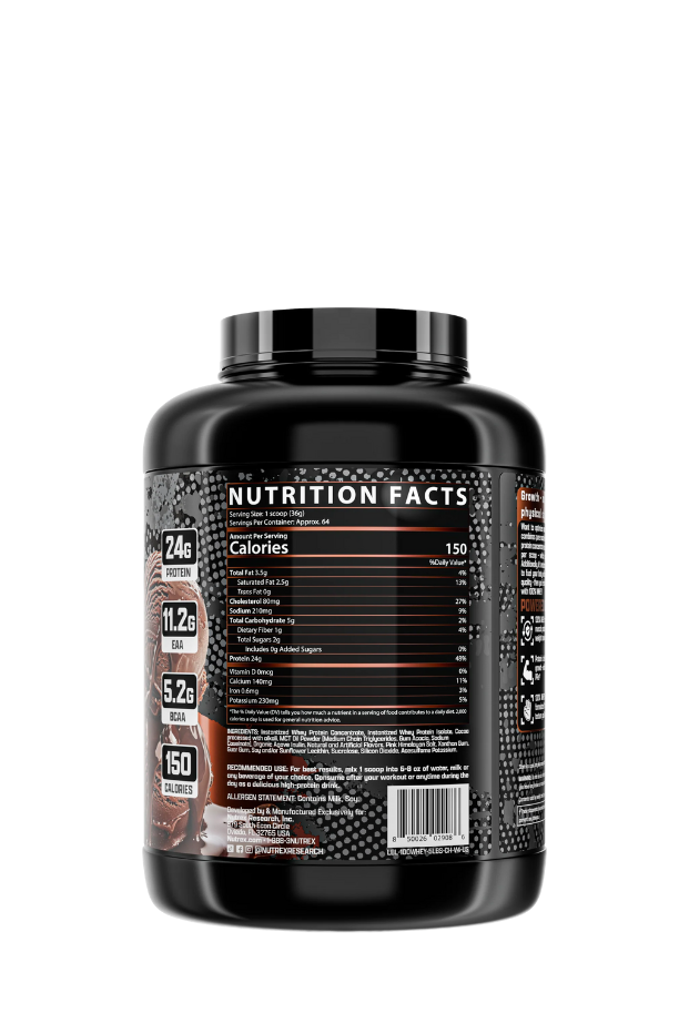 100% Whey Premium Protein For Muscle Growth & Recovery
