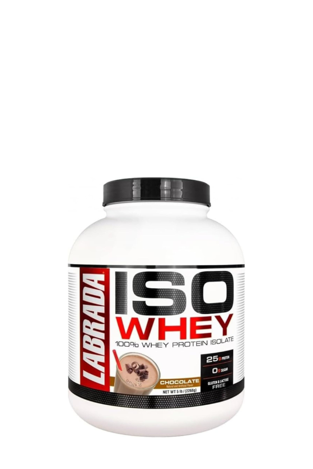 Labrada Nutrition ISO Lean Pro, Premium Whey Protein Isolate Powder, Chocolate, 5 Pound (Packaging may vary)