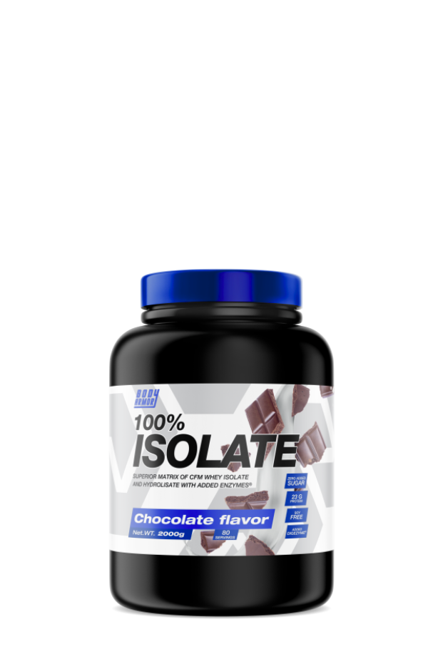 Body Armor 100% Isolate Protein l chocolate l 2kg 80Serving