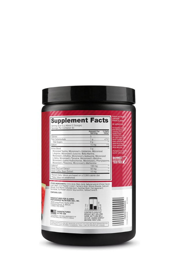 Essential Amino Energy Fruit Fusi Optimum Nutrition Flavour 30 Servings