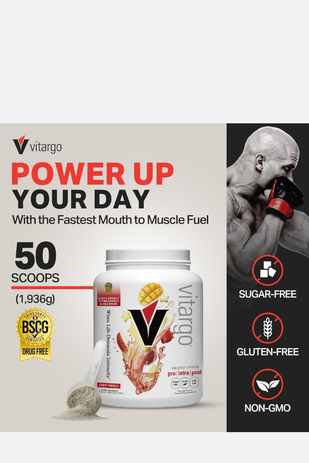 Vitargo - Premier Carbohydrate Fuel for Athletic Performance, Before - During - After Workout
