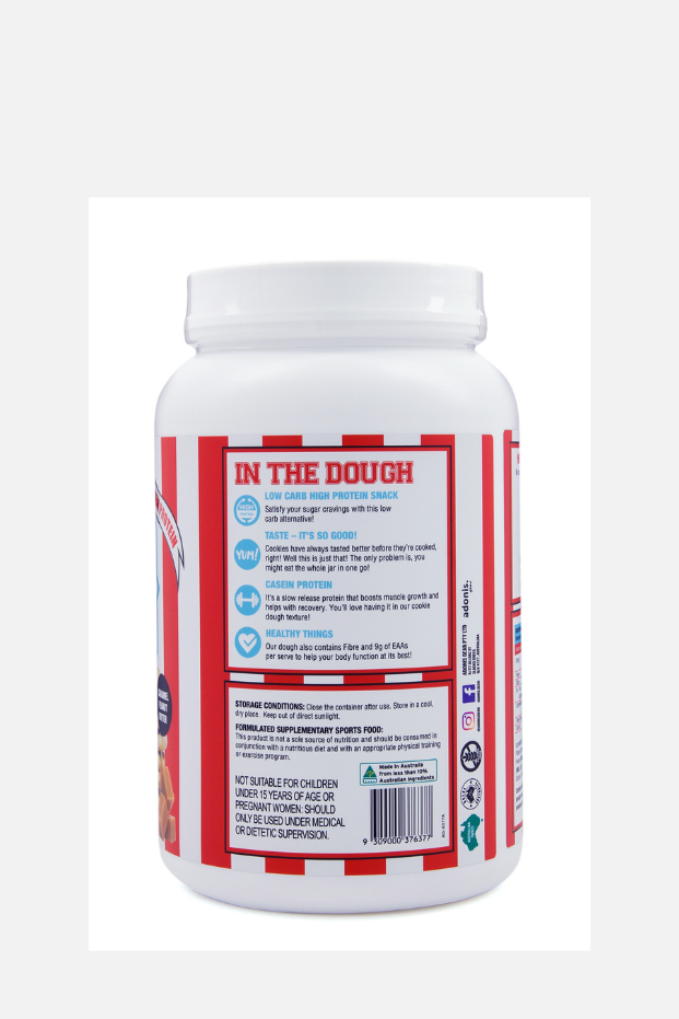 PROTEIN COOKIE DOUGH (Casein Protein) – Loaded Choc Chip Cookie (LIMITED EDITION) 1KG