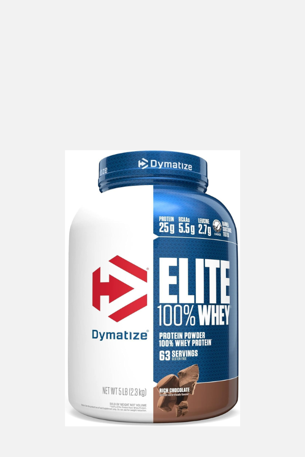 Dymatize Elite 100% Whey, Gourmet Vanilla, 5 LB 5.0 (2)