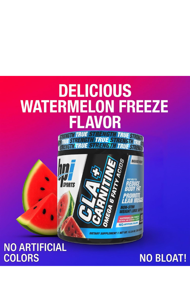 BPI Sports CLA+Carnitine–Conjugated Linoleic Acid–Weight Loss Formula