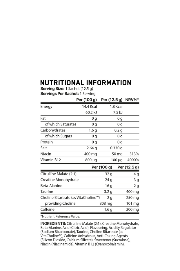 ABE - Ultimate Pre Workout Samples
