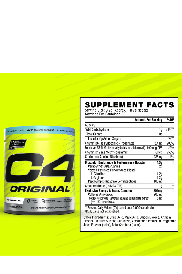 C4 Original Pre Workout Powder