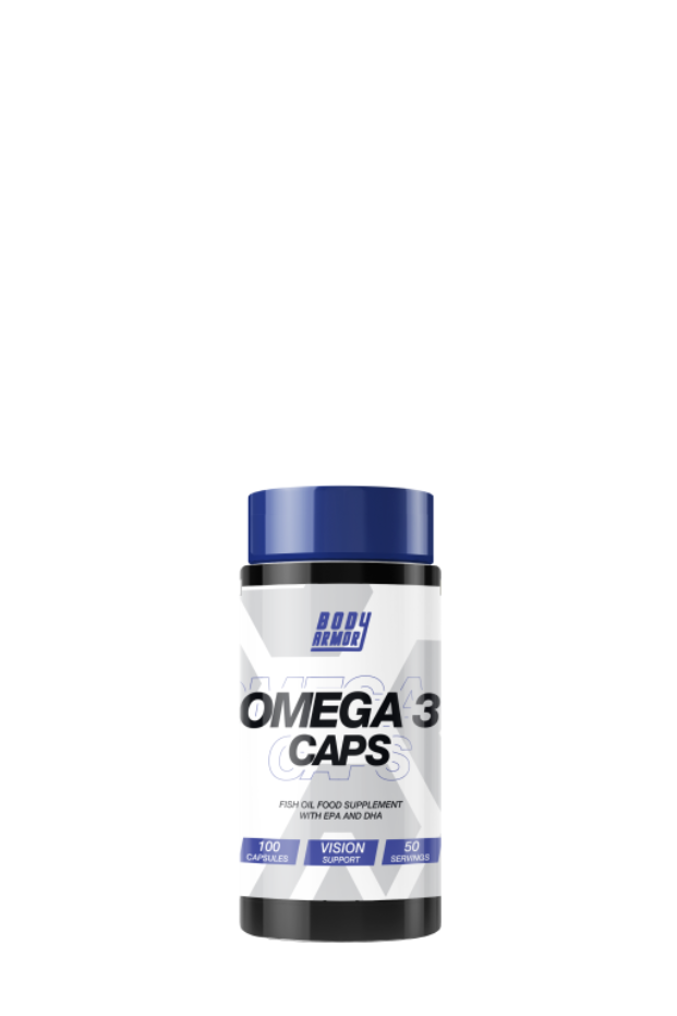 Body Armor Omega 3 – Fish Oil Food Supplement with EPA and DHA-100Cap