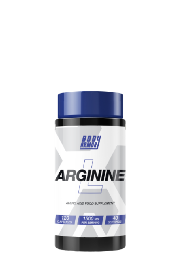 L-Arginine – Amino Acid Food Supplement, 120 Capsules