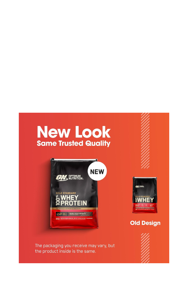 Optimum Nutrition Gold Standard 100% Whey Protein, Double Rich Chocolate,12lbs