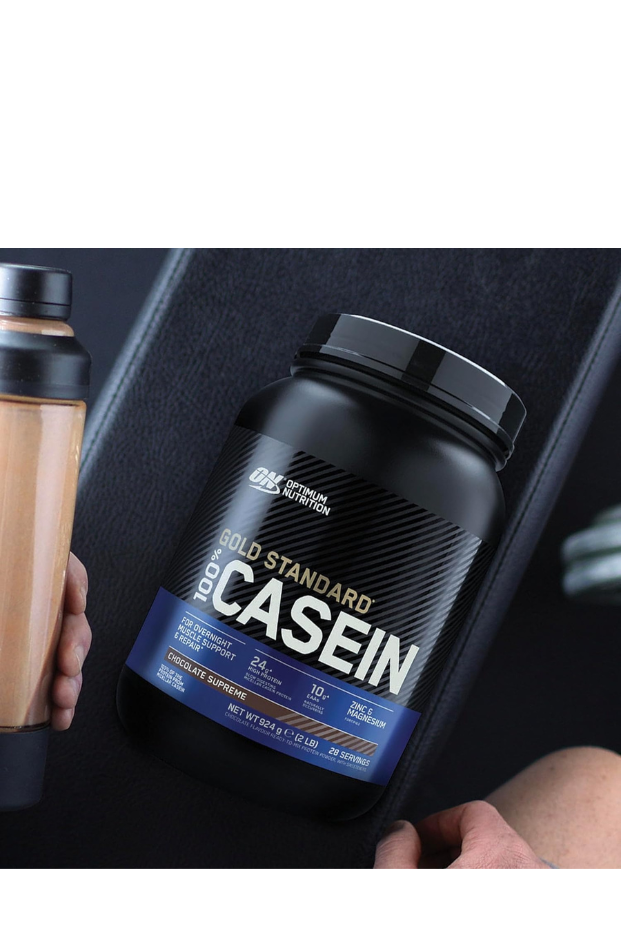 Optimum Nutrition (ON) Gold Standard 100% Micellar Casein Protein Powder,24 Grams of Protein,1.87 Lbs,25 Servings (850 G)