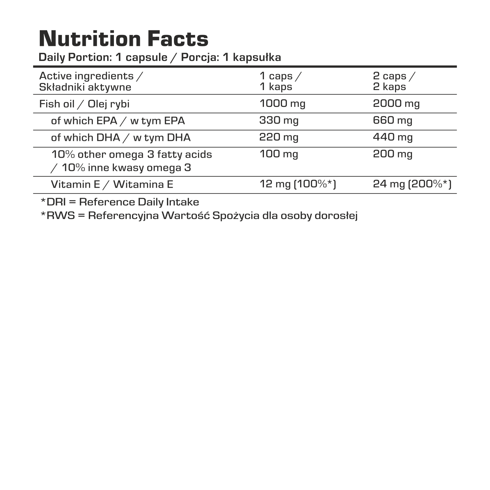 7NUTRITION OMEGA 3 100 CAPS