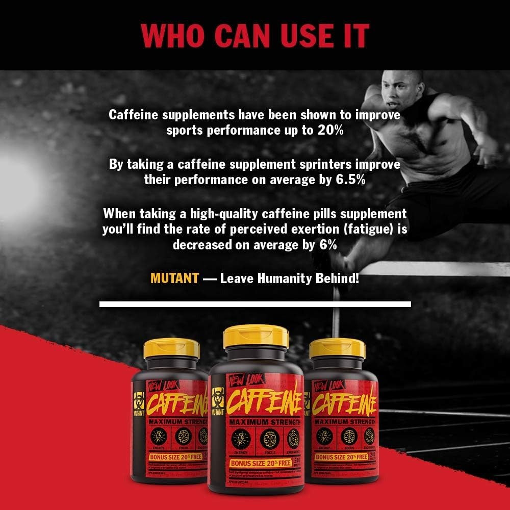 Mutant Caffeine 240 tablets