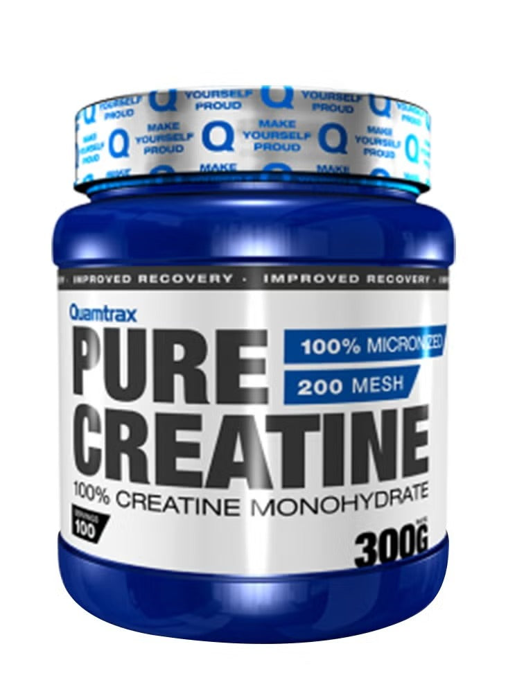 Quamtrax Pure Creatine 300g, 100 Servings