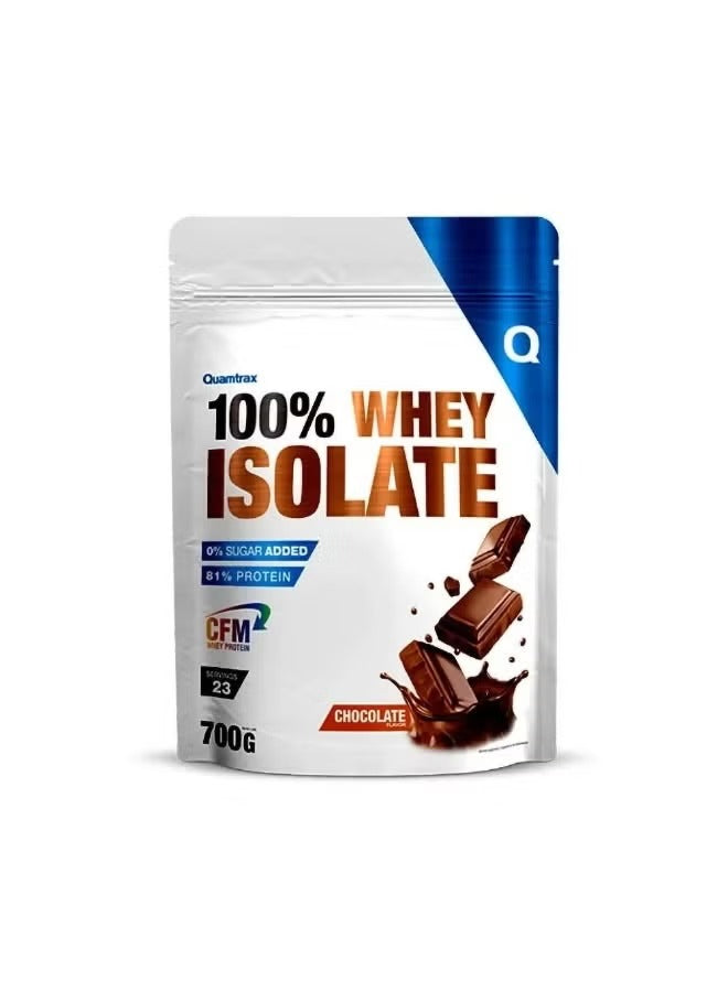 Quamtrax Direct Whey Protein Isolate, Chocolate 700g